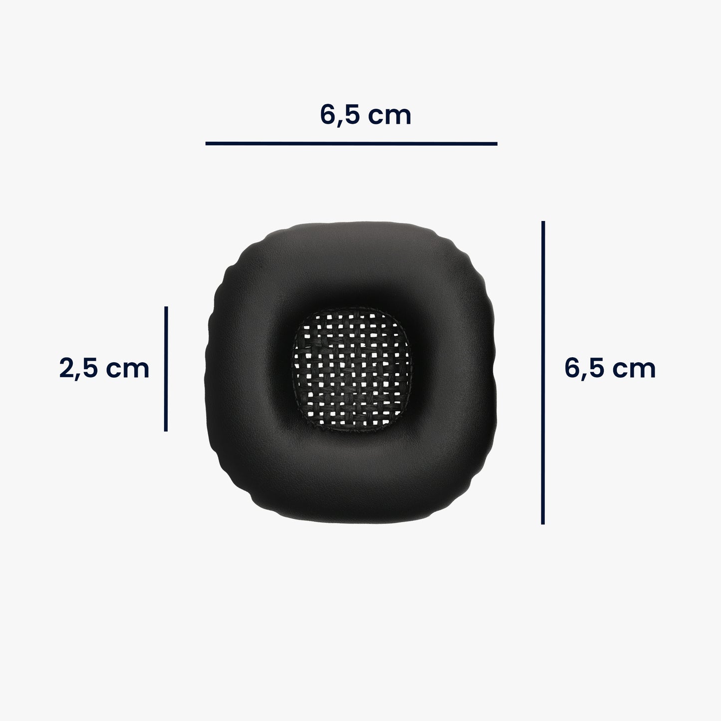 kwmobile Ohr Polster für Marshall Major II / Major 2 Ohrpolster Ersatz Ohrpolster Kopfhörer Ersatzteile Kopfhörer Ersatzpolster Over Ear Headphones