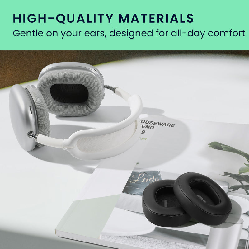 kwmobile Ear Pads for JBL Tune T760NC / T750BTNC / T710BT / T700BT Ear Cushion Replacement Parts Over Ear Headphones