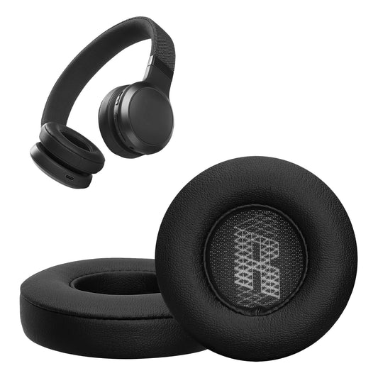 kwmobile 2x Ohr Polster für JBL LIVE 460NC / LIVE400BT Ohrpolster - Ersatz Ohrpolster - Kopfhörer Ersatzteile - Kopfhörer Ersatzpolster für Over Ear Headphones Schwarz  