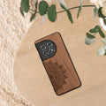 Wooden Hard Case with TPU Bumper for OnePlus 11 Rising Sun