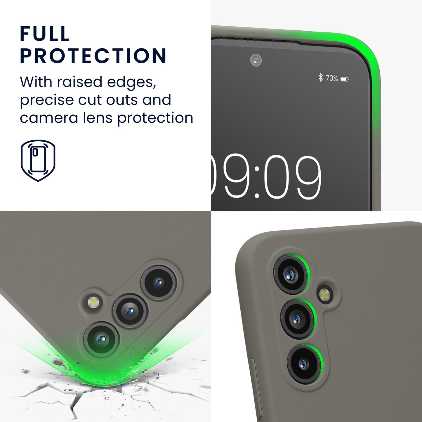 Samsung Galaxy A54 5G Silicone Phone Case with Camera Protection