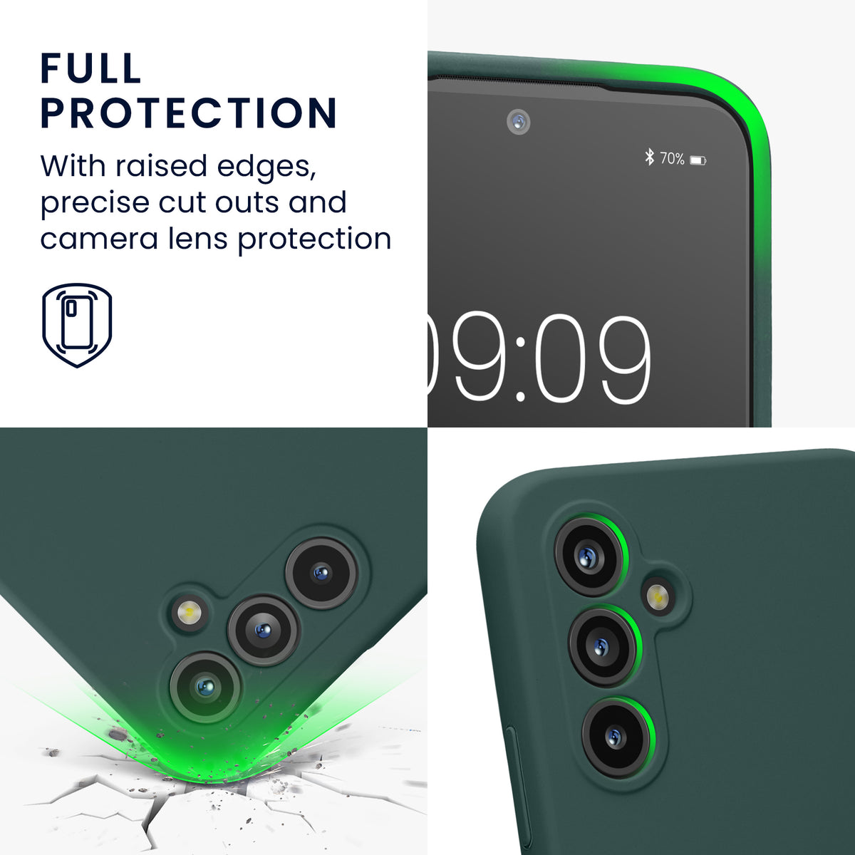 Samsung Galaxy A54 5G Silicone Phone Case with Camera Protection