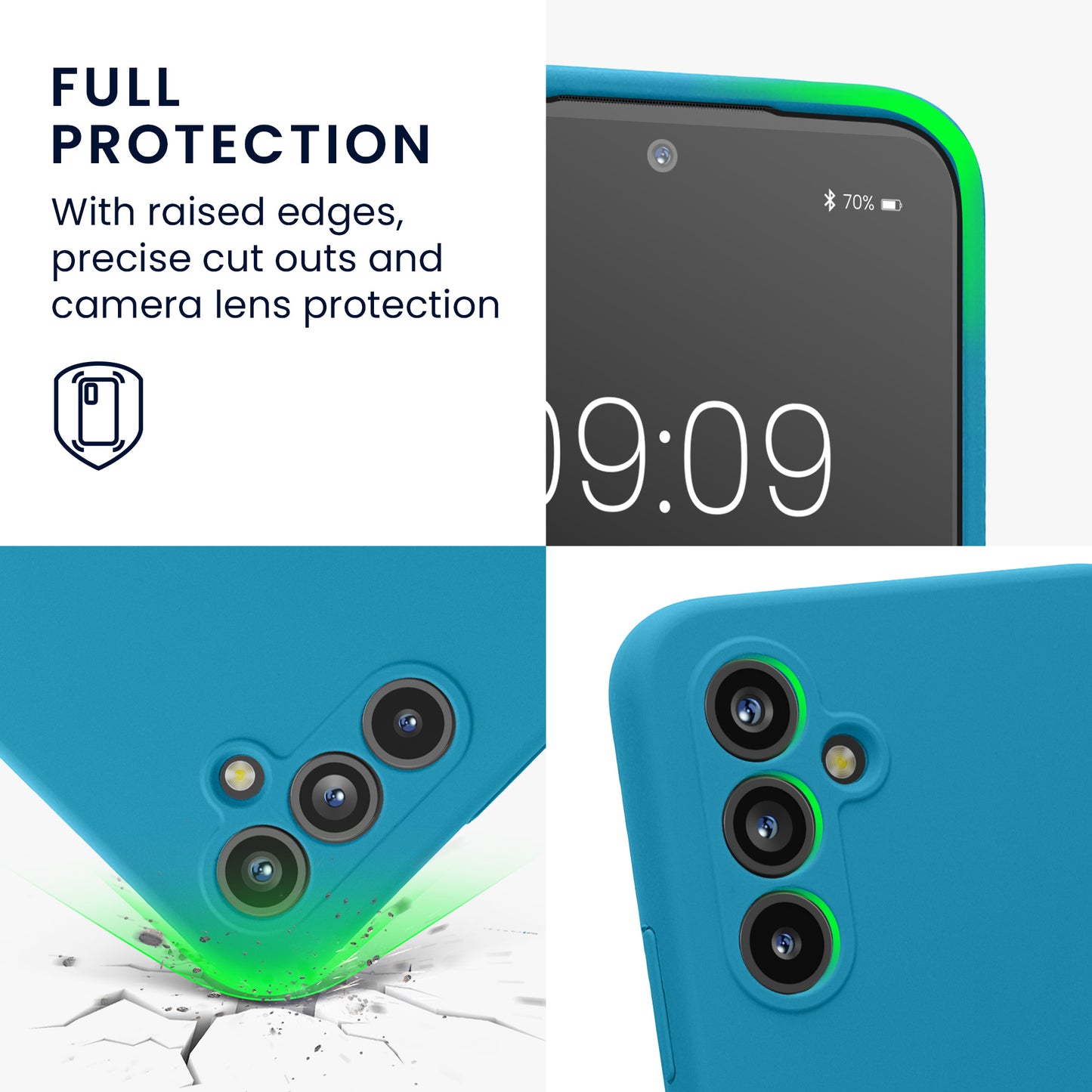 Samsung Galaxy A54 5G Silicone Phone Case with Camera Protection
