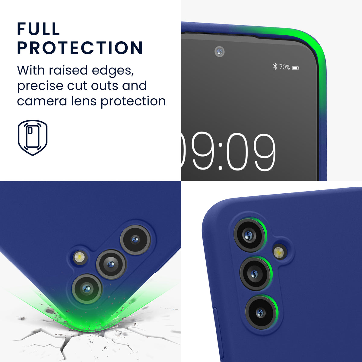 Samsung Galaxy A54 5G Silicone Phone Case with Camera Protection