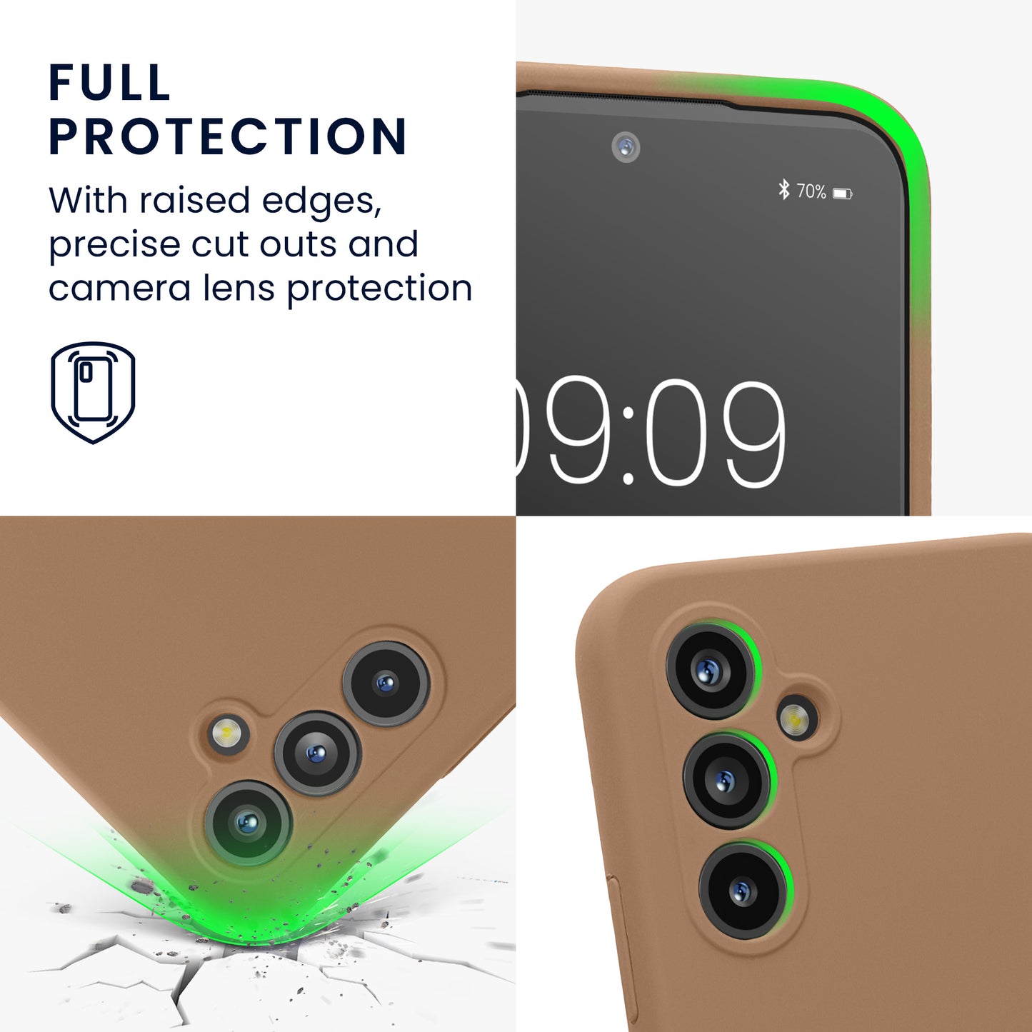 Samsung Galaxy A54 5G Silicone Phone Case with Camera Protection