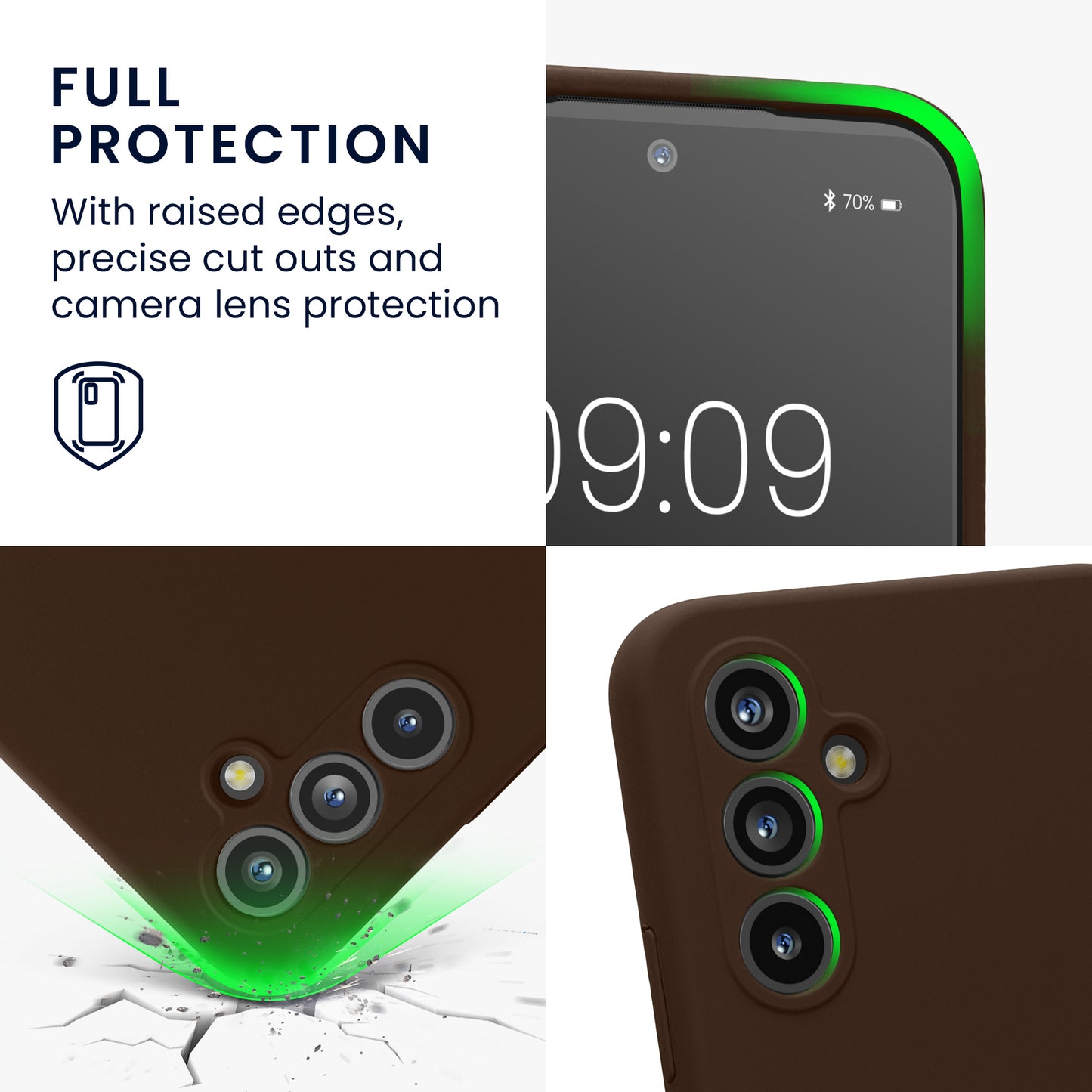 Samsung Galaxy A54 5G Silicone Phone Case with Camera Protection