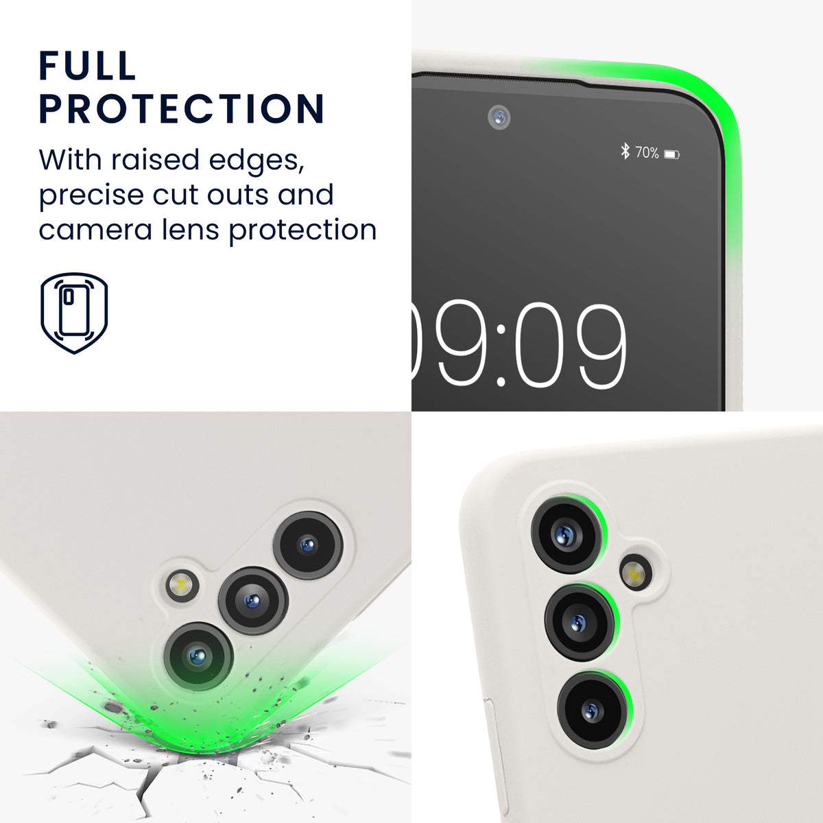 Samsung Galaxy A54 5G Silicone Phone Case with Camera Protection