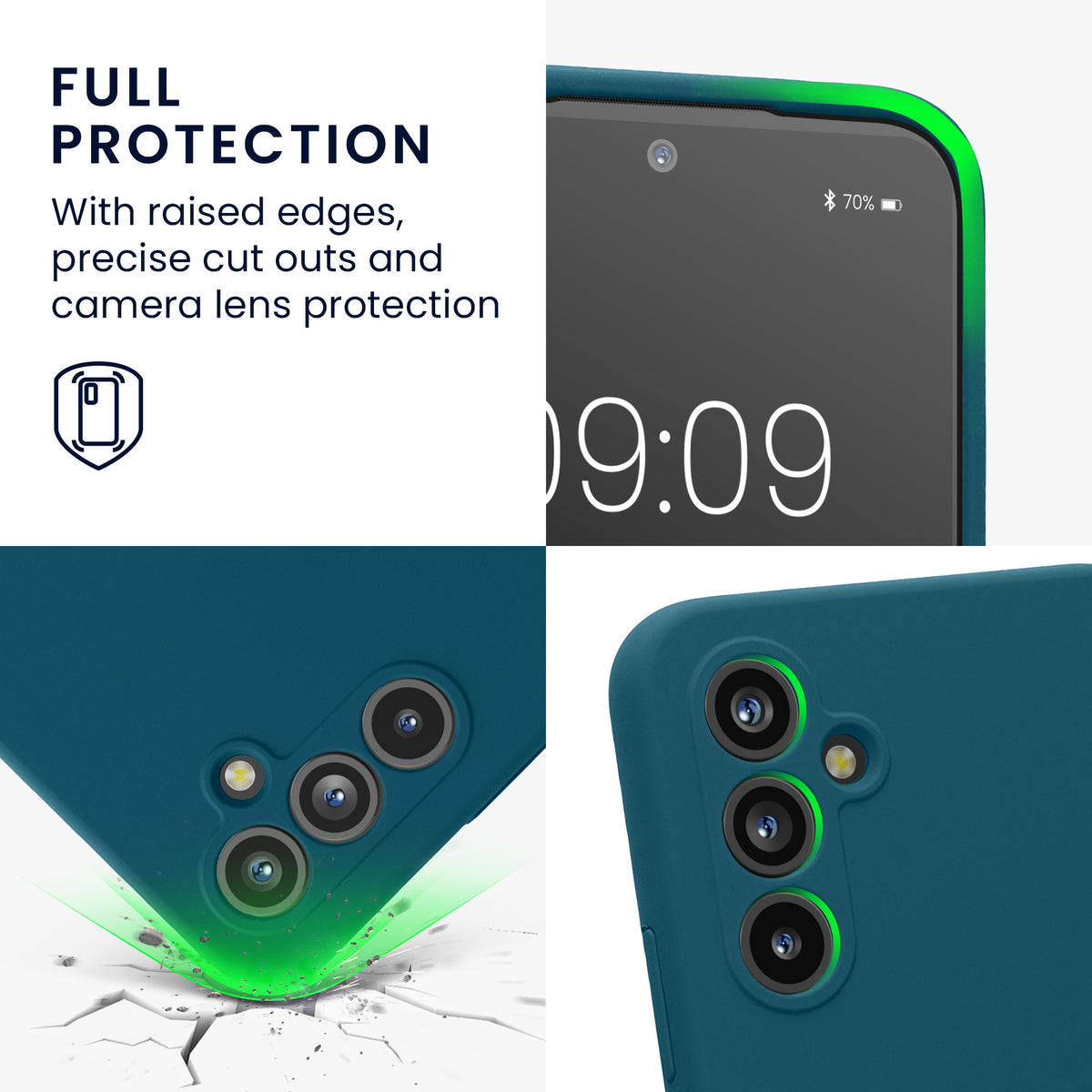 Samsung Galaxy A54 5G Silicone Phone Case with Camera Protection