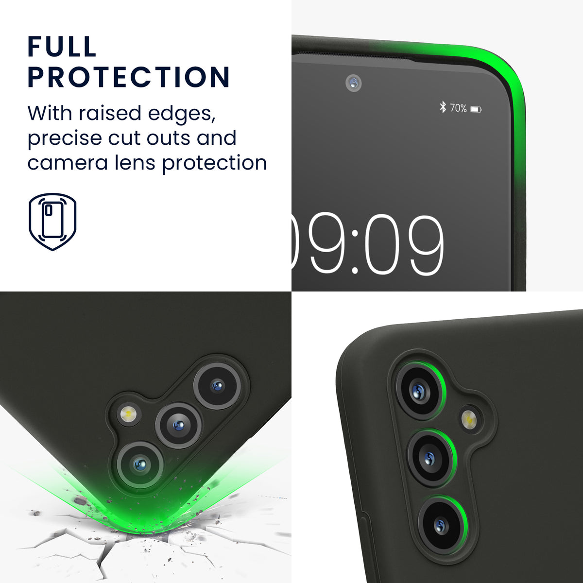 Samsung Galaxy A54 5G Silicone Phone Case with Camera Protection