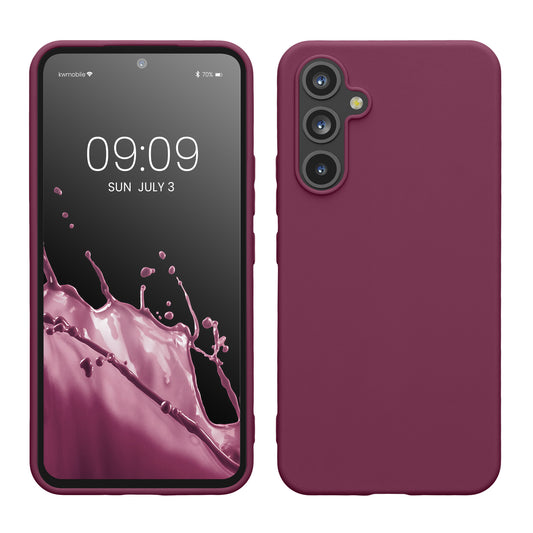 kwmobile Case Compatible with Samsung Galaxy A54 5G Case - Silicone Phone Cover - Shockproof Flexible Protective Cover - Case