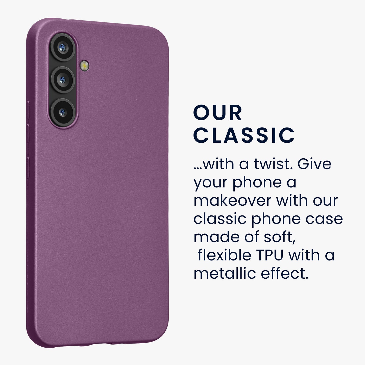 kwmobile Case Compatible with Samsung Galaxy A54 5G - Shock-Absorbing Flexible Protective Cover - Case