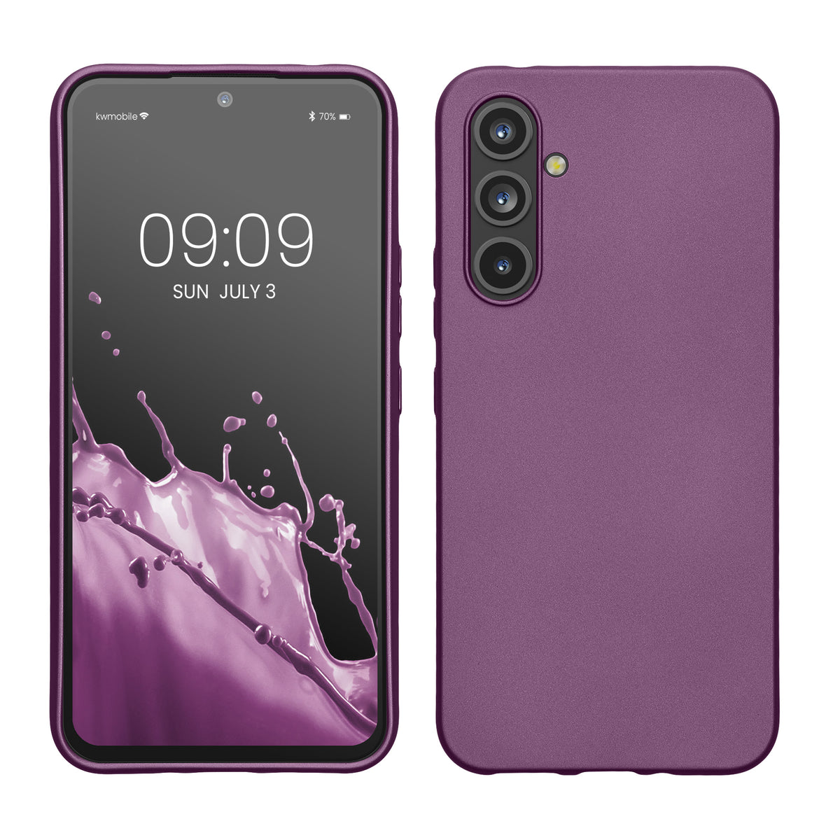 kwmobile Case Compatible with Samsung Galaxy A54 5G - Shock-Absorbing Flexible Protective Cover - Case