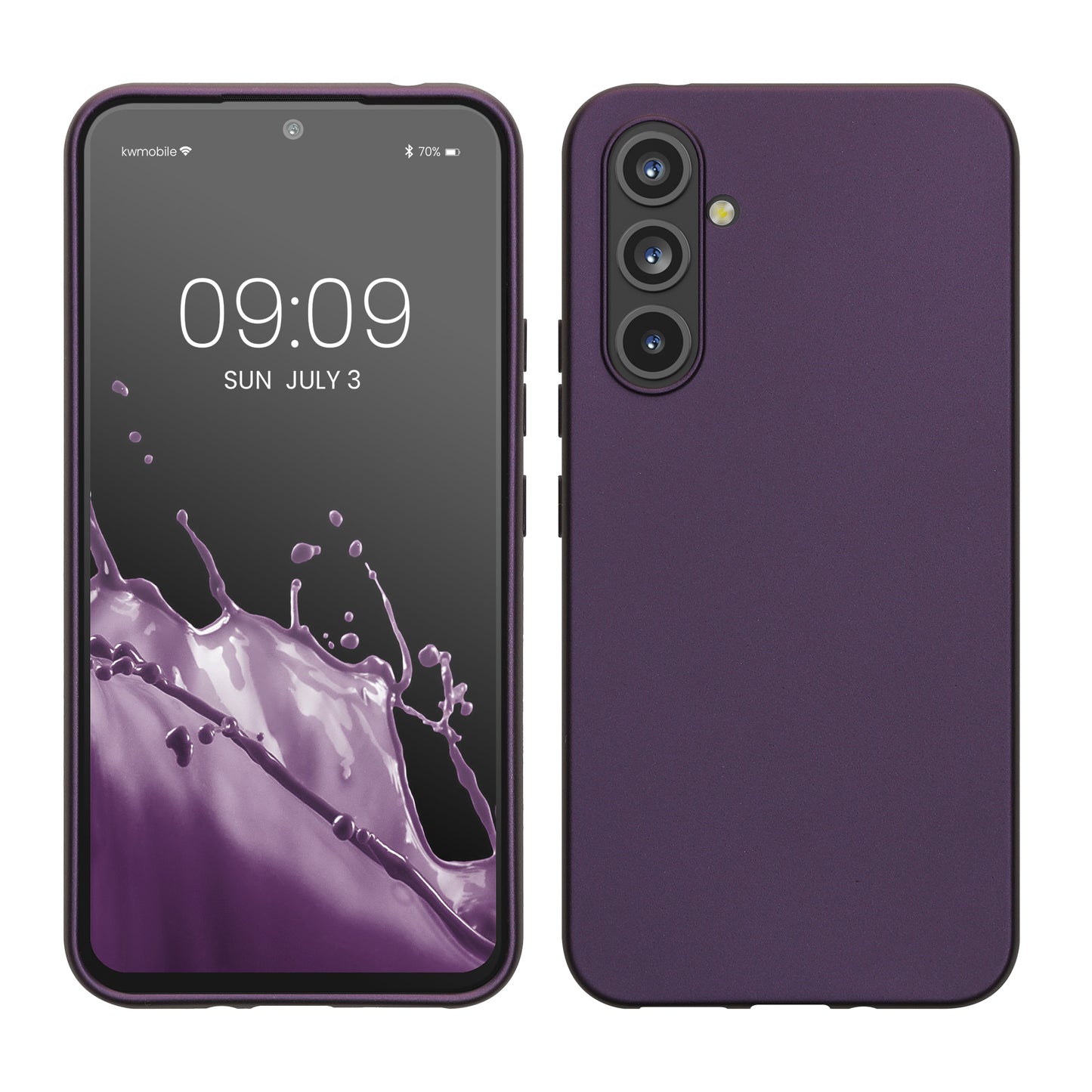 kwmobile Case Compatible with Samsung Galaxy A54 5G - Shock-Absorbing Flexible Protective Cover - Case