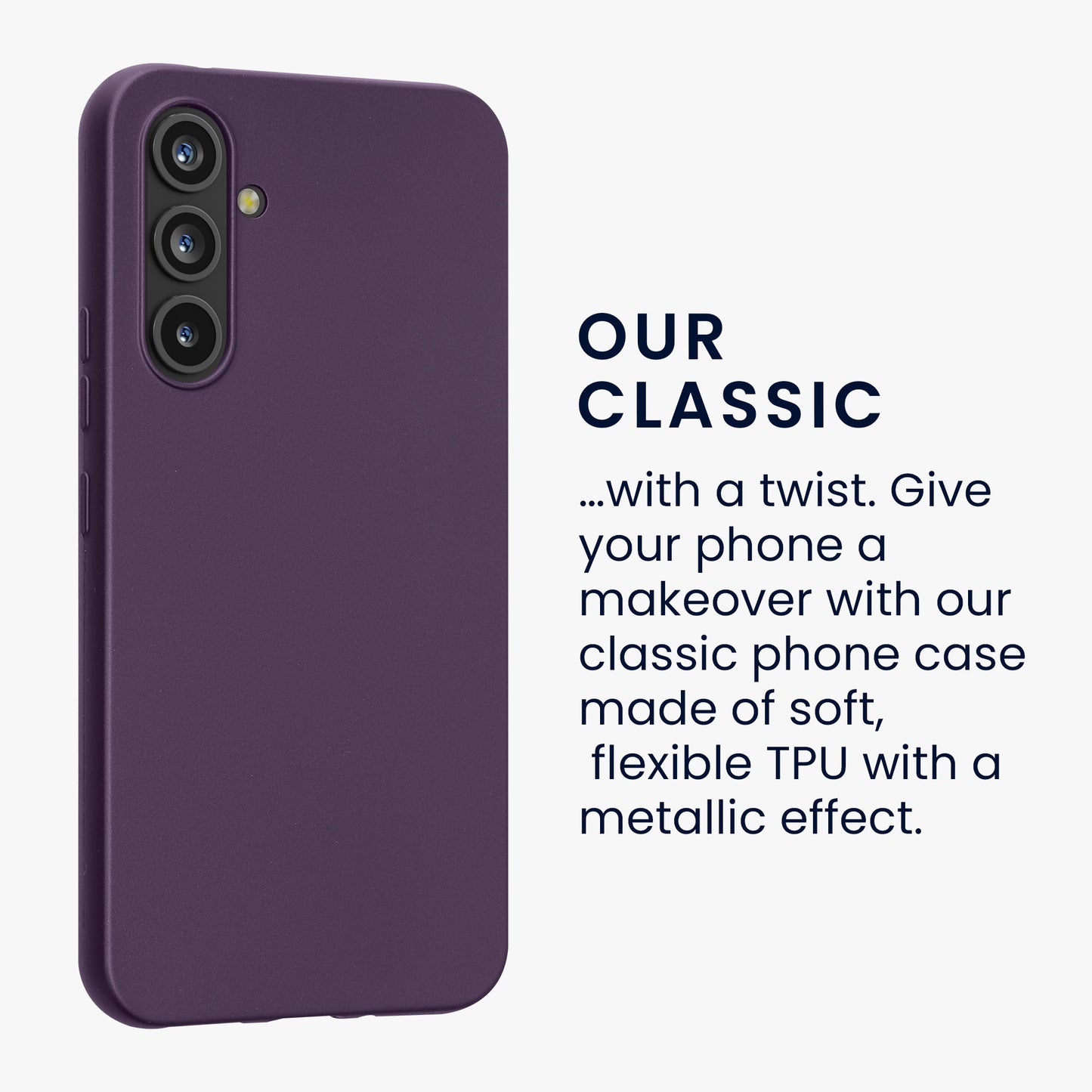 kwmobile Case Compatible with Samsung Galaxy A54 5G - Shock-Absorbing Flexible Protective Cover - Case