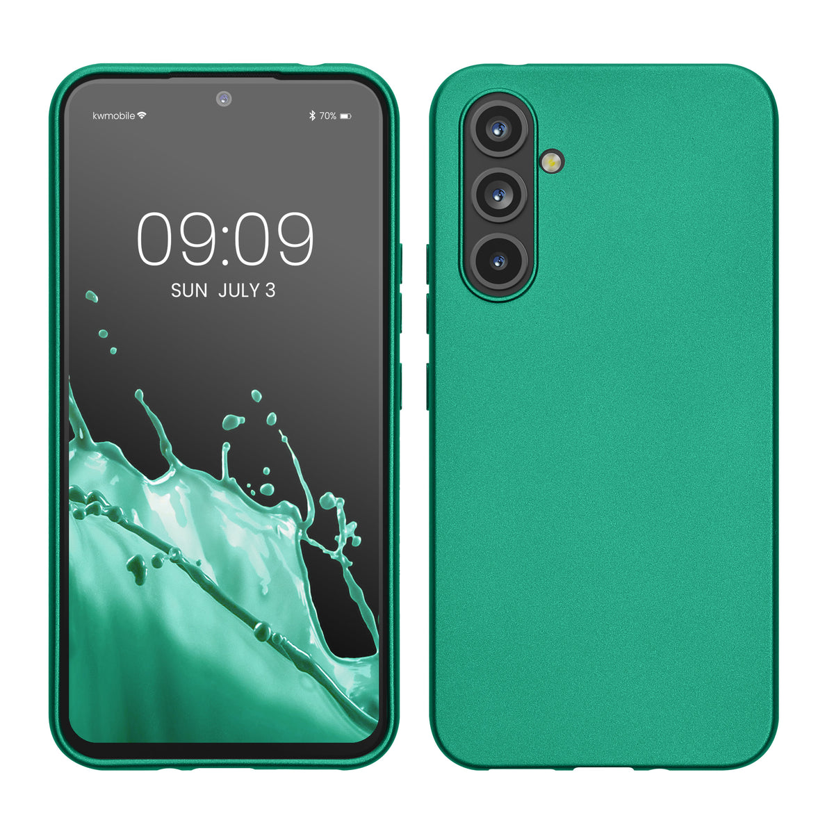 kwmobile Case Compatible with Samsung Galaxy A54 5G - Shock-Absorbing Flexible Protective Cover - Case