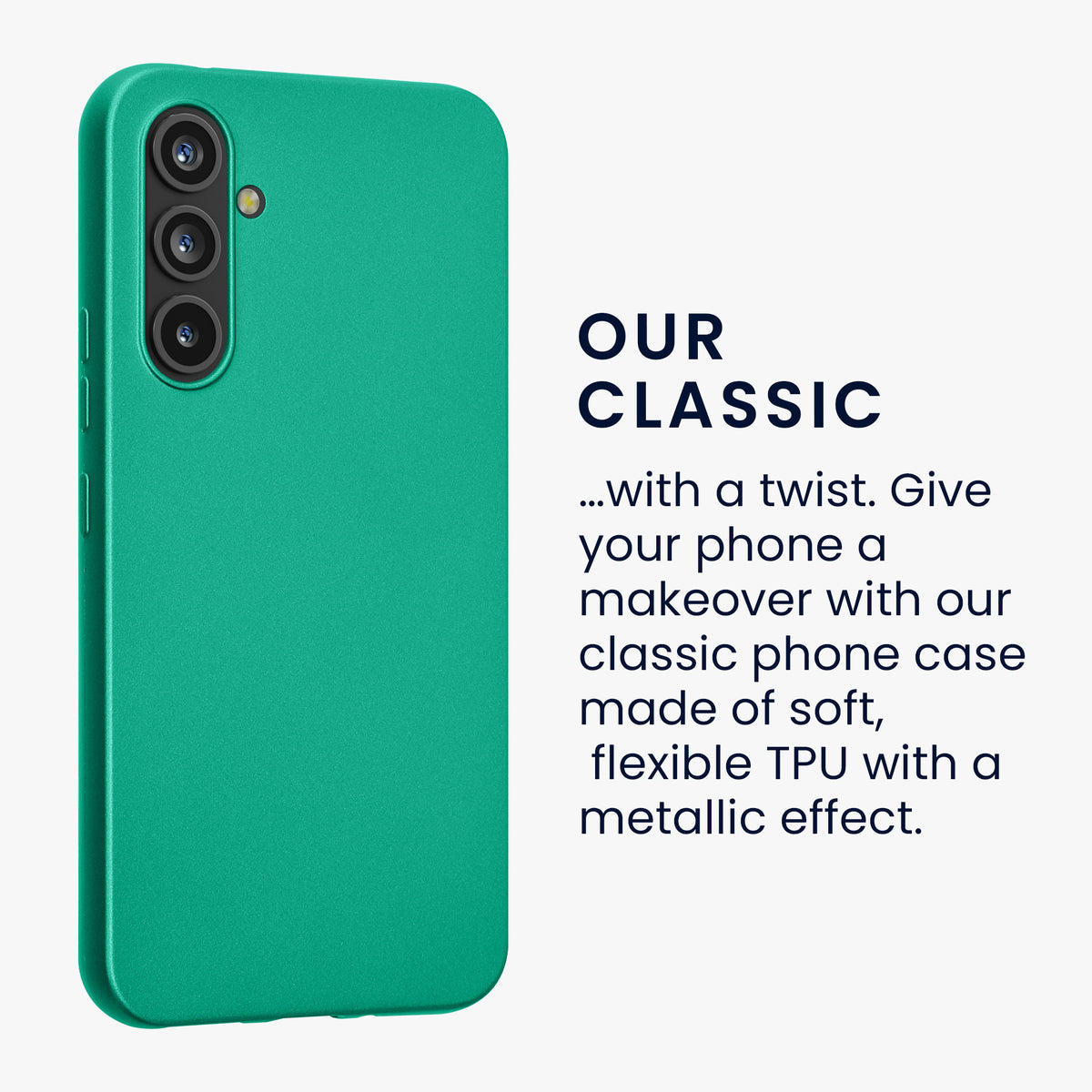 kwmobile Case Compatible with Samsung Galaxy A54 5G - Shock-Absorbing Flexible Protective Cover - Case