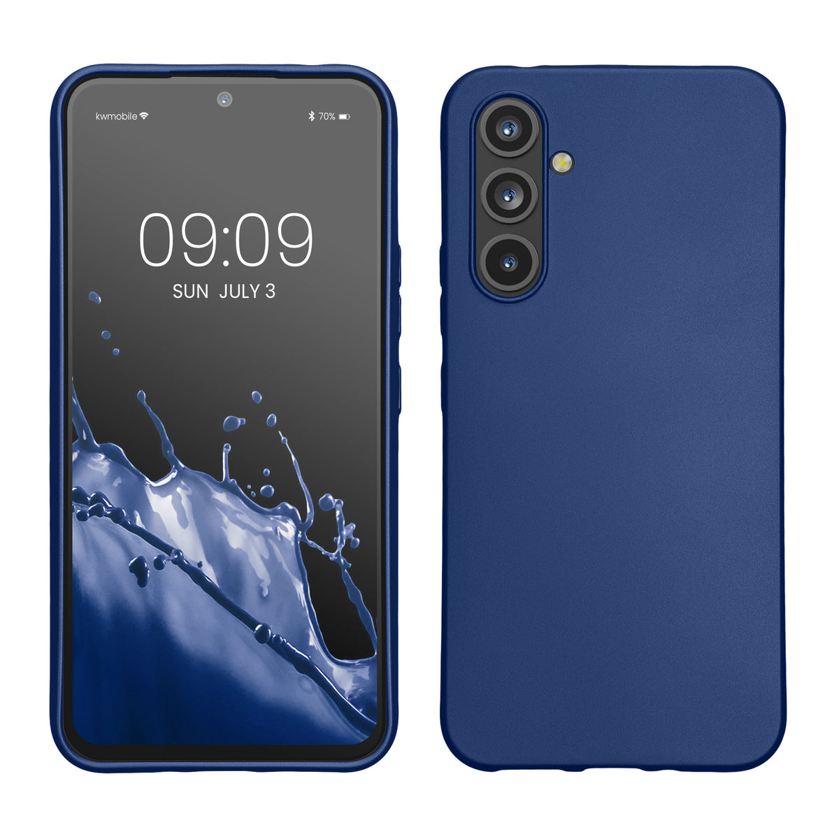 kwmobile Case Compatible with Samsung Galaxy A54 5G - Shock-Absorbing Flexible Protective Cover - Case