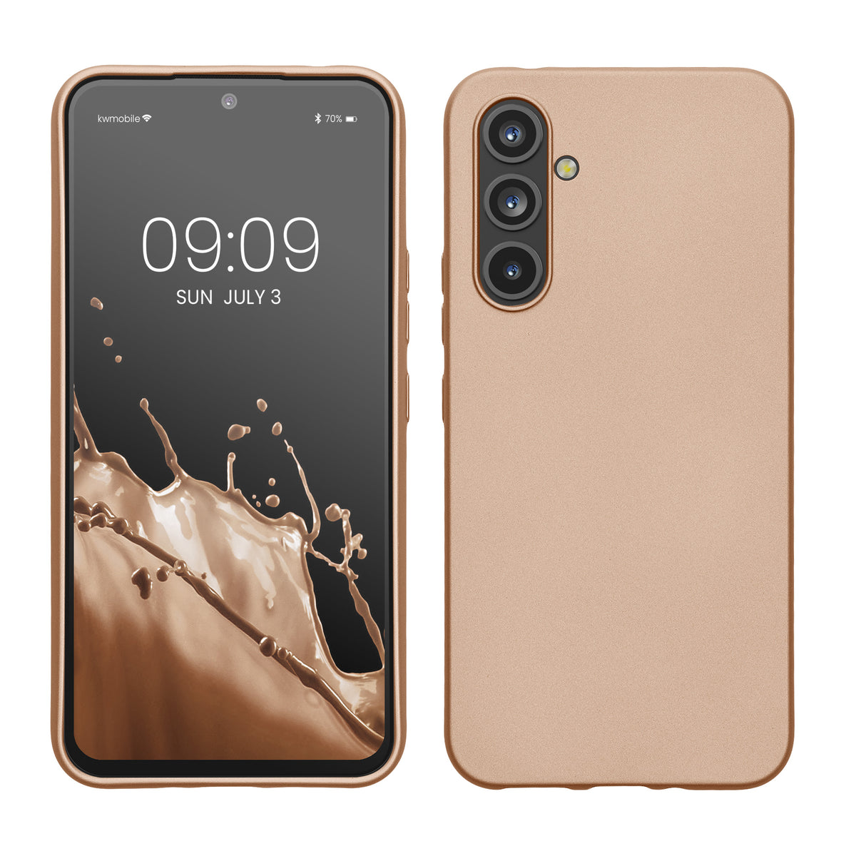 kwmobile Case Compatible with Samsung Galaxy A54 5G - Shock-Absorbing Flexible Protective Cover - Case