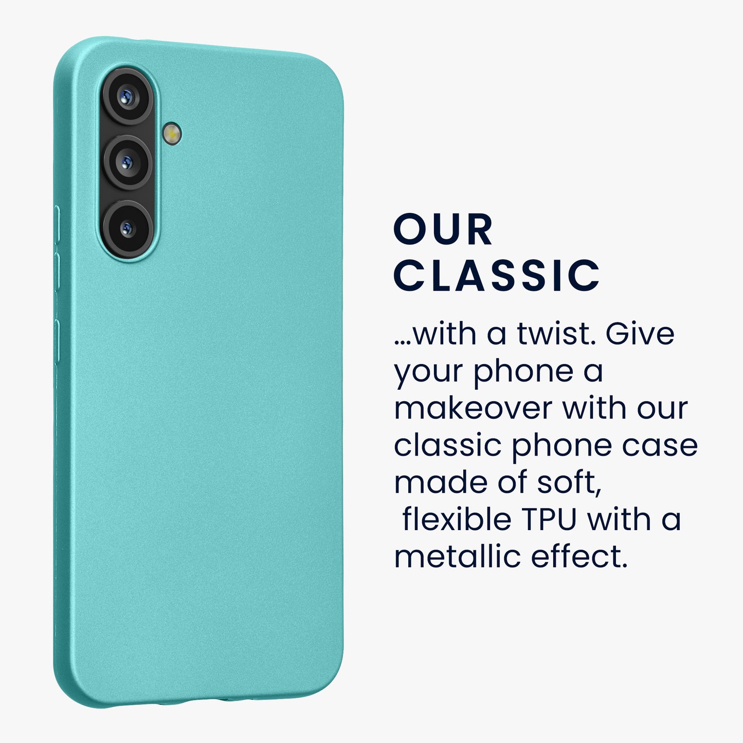 kwmobile Case Compatible with Samsung Galaxy A54 5G - Shock-Absorbing Flexible Protective Cover - Case