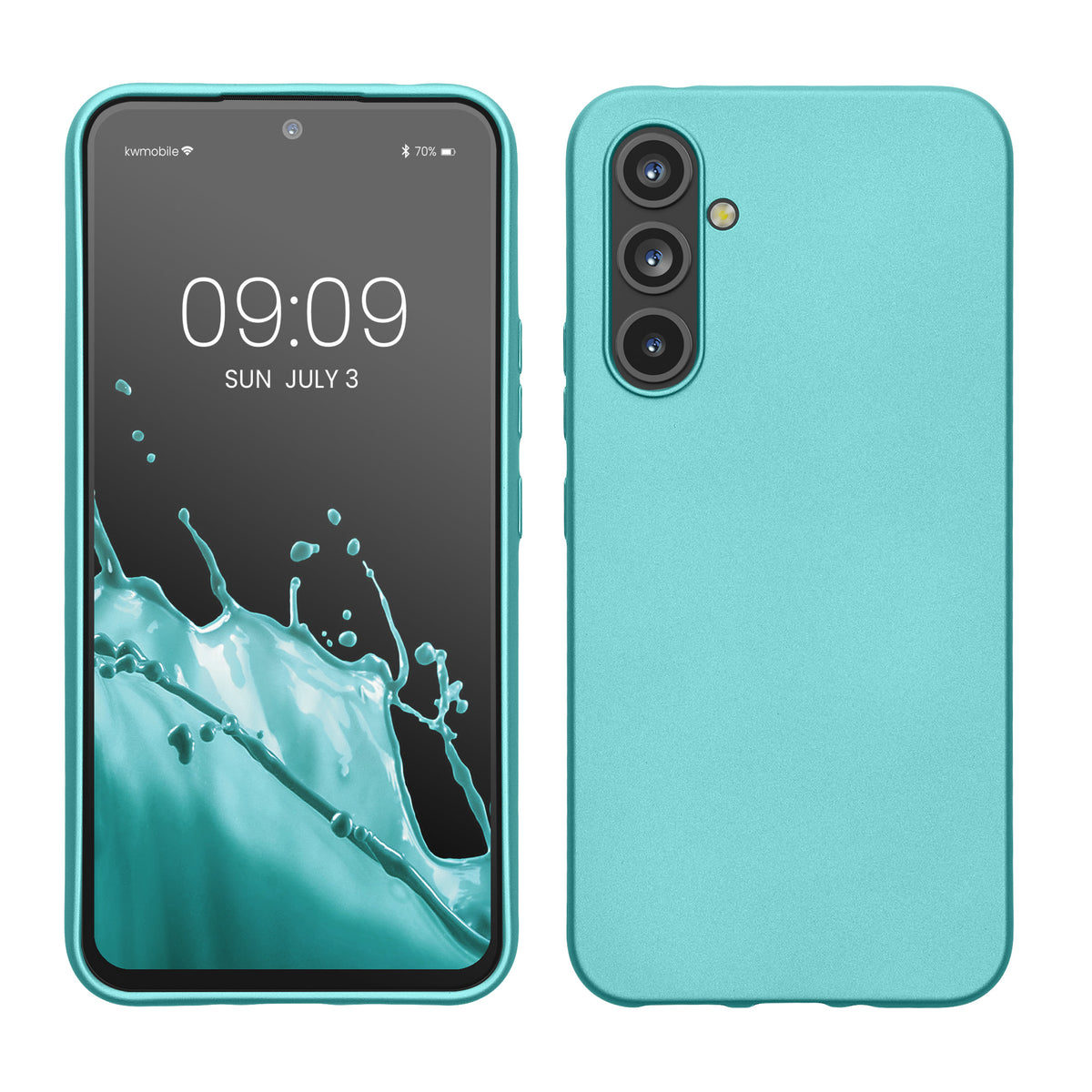 kwmobile Case Compatible with Samsung Galaxy A54 5G - Shock-Absorbing Flexible Protective Cover - Case