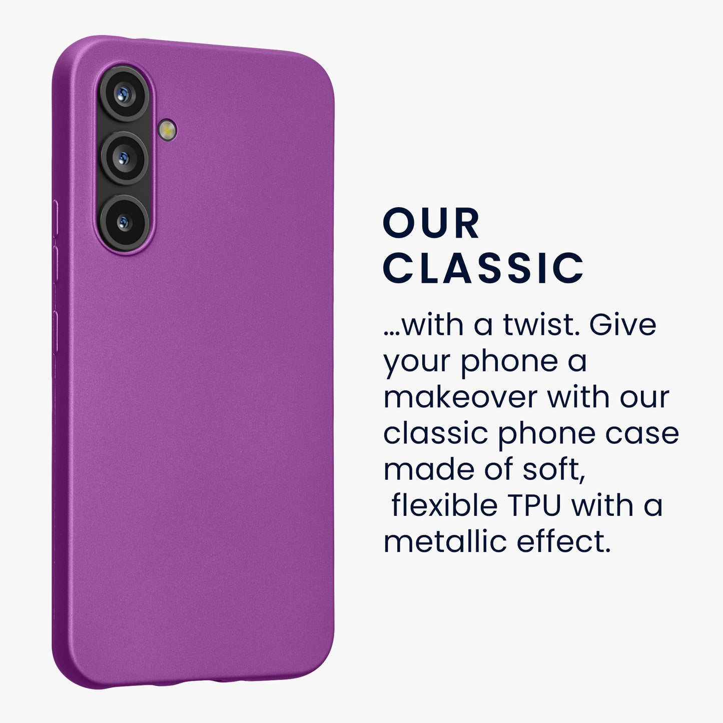kwmobile Case Compatible with Samsung Galaxy A54 5G - Shock-Absorbing Flexible Protective Cover - Case