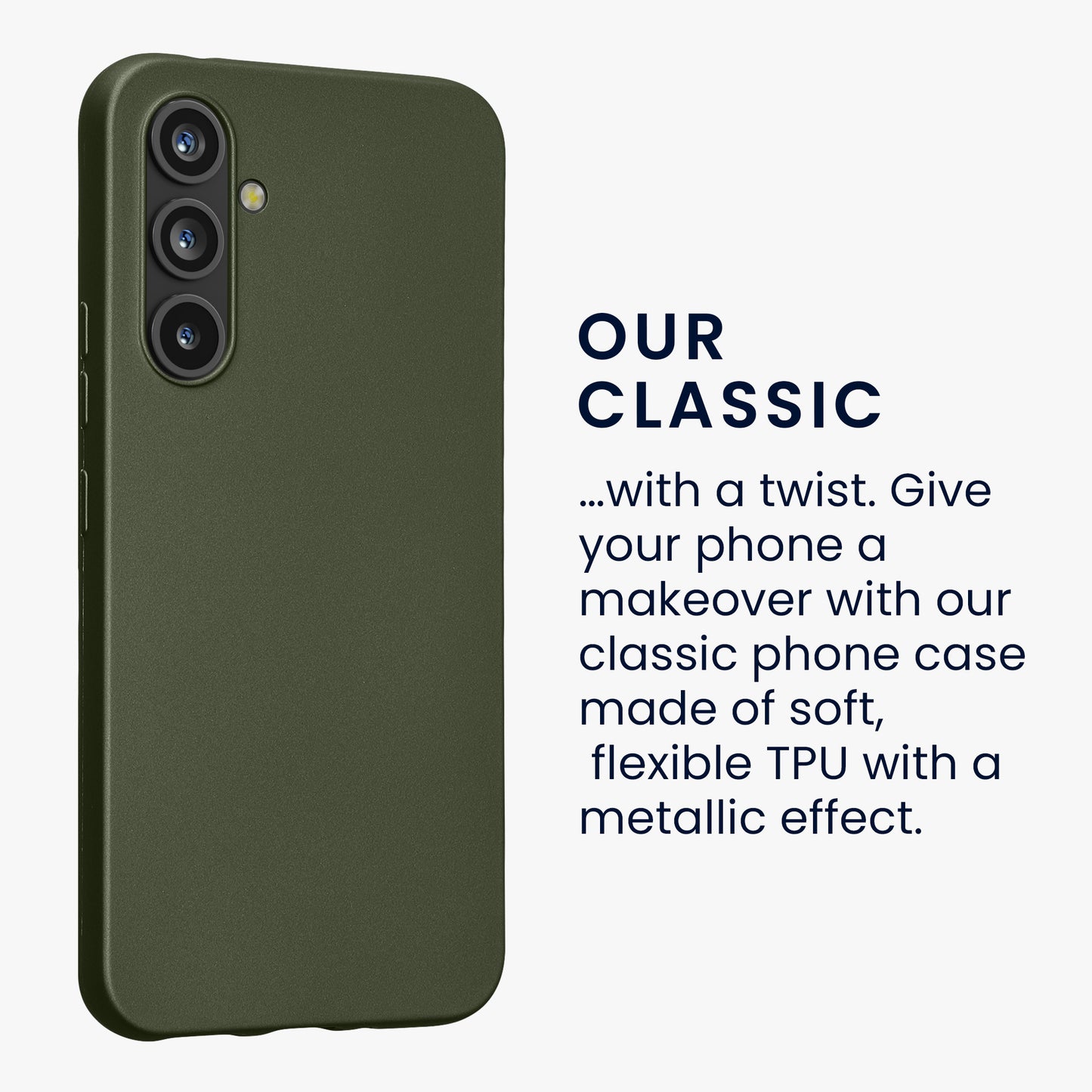 kwmobile Case Compatible with Samsung Galaxy A54 5G - Shock-Absorbing Flexible Protective Cover - Case