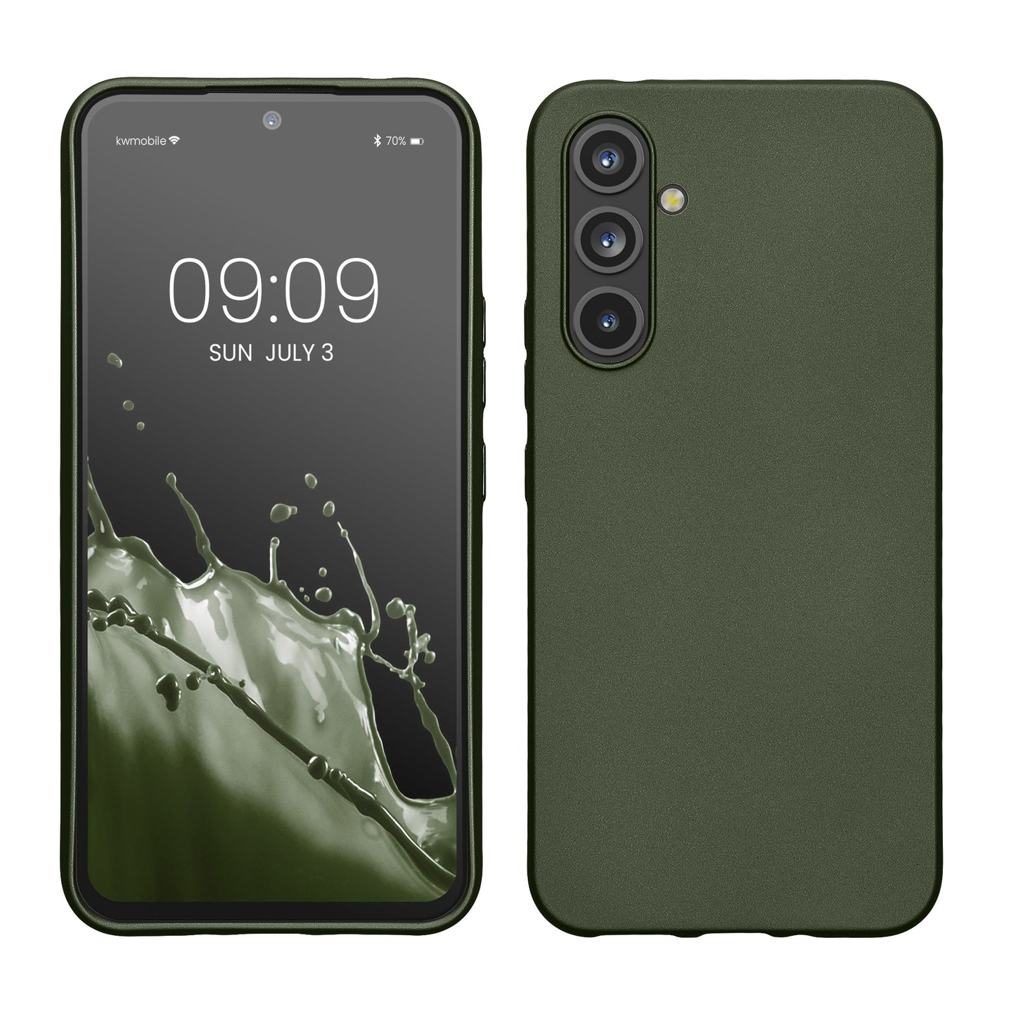kwmobile Case Compatible with Samsung Galaxy A54 5G - Shock-Absorbing Flexible Protective Cover - Case