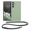 kwmobile Necklace Case Compatible with Samsung Galaxy A54 5G Cover with Lanyard Silicone Protective Case