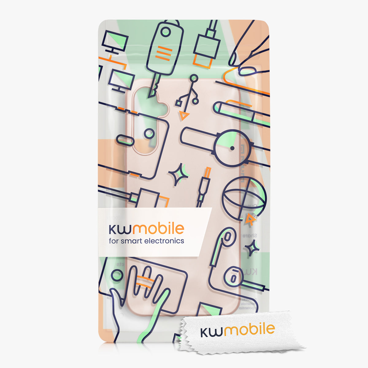 Samsung Galaxy A34 5G Silicone Phone Case Metallic