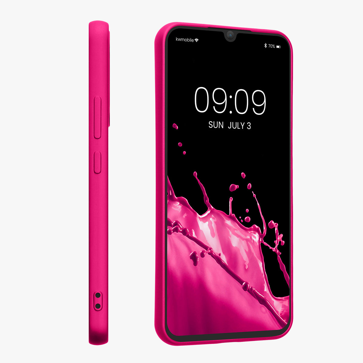 Samsung Galaxy A34 5G Silicone Phone Case Metallic