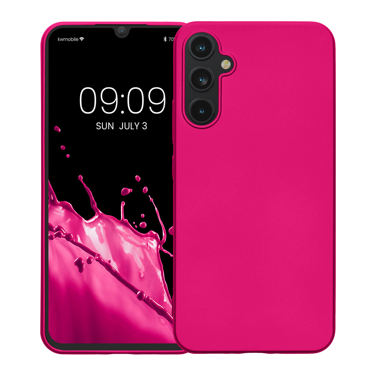 Samsung Galaxy A34 5G Silicone Phone Case Metallic