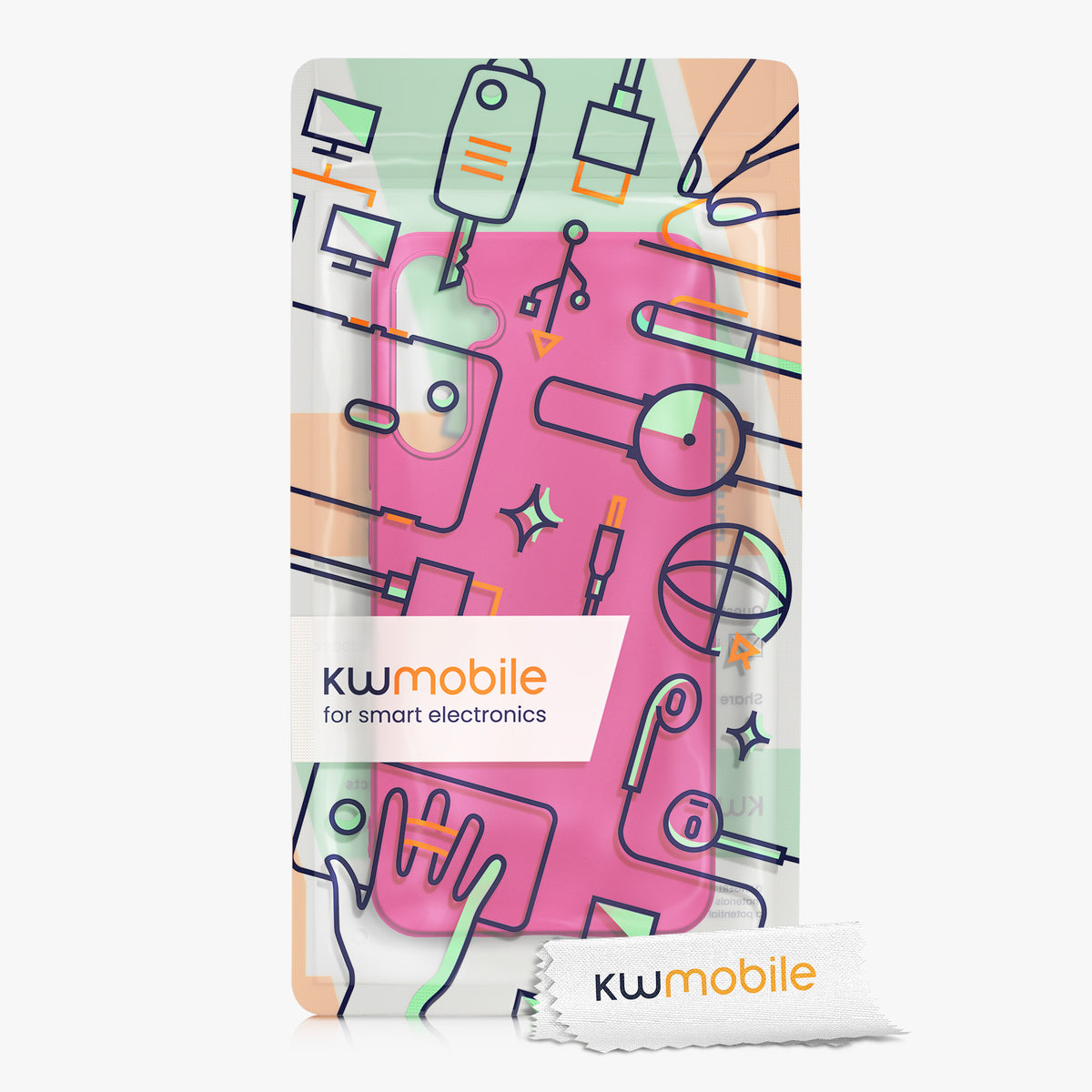 Samsung Galaxy A34 5G Silicone Phone Case Metallic