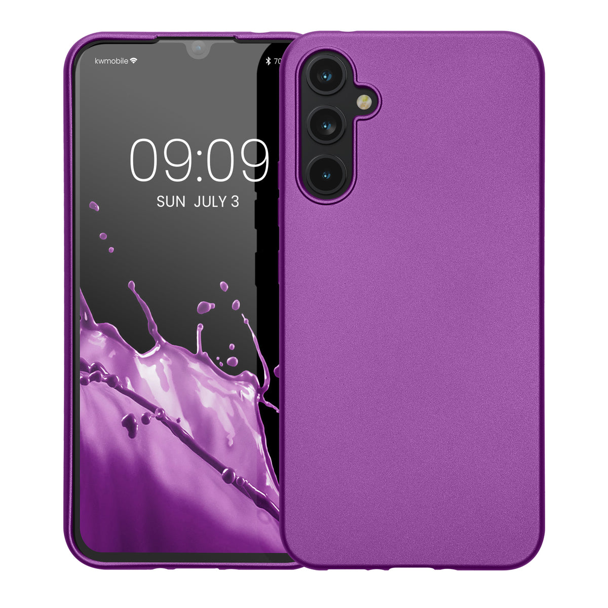 Samsung Galaxy A34 5G Silicone Phone Case Metallic