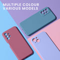 Rubberized Silicone Case with Camera Protection for Motorola Moto G73 5G in Petrol