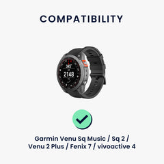 kwmobile Smartwatch Ladekabel für Garmin Venu Sq Music / Sq 2 / Venu 2 Plus / Fenix 7 / vivoactive 4 USB-C Ladekabel