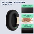 kwmobile Ear Pads for Jabra Elite 85h Earpads Replacement Ear Pads Headphone Spare Parts Headphone Replacement Pads for Over-Ear Headphones