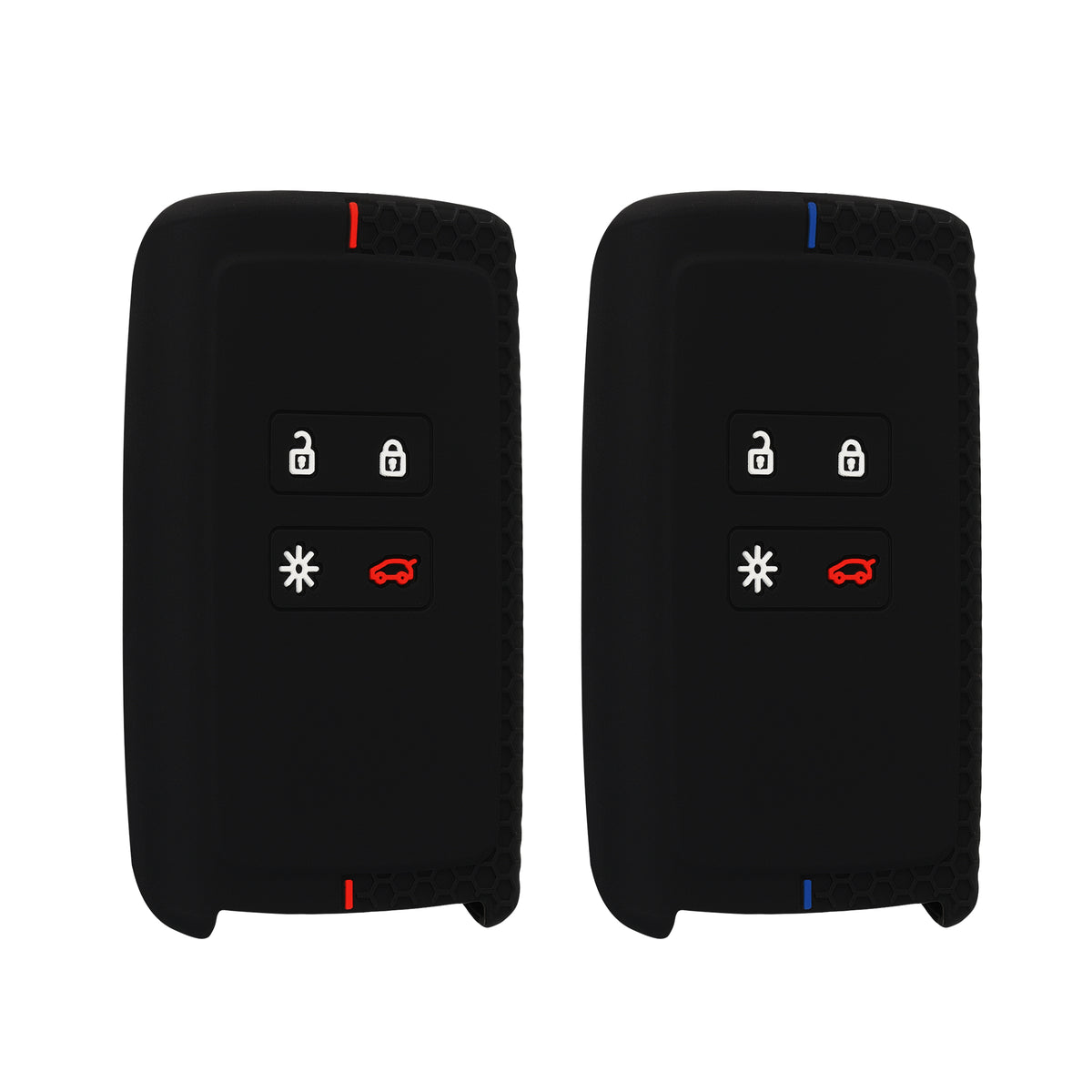 Renault 4-Button Smartkey (Keyless Go only) Silicone Car Key Cover