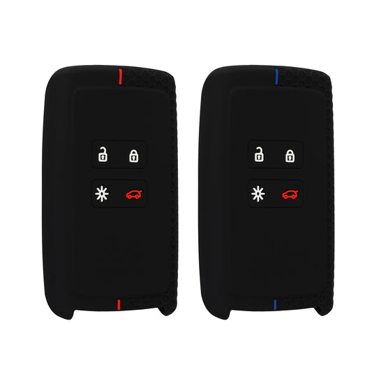 Renault 4-Button Smartkey (Keyless Go only) Silicone Car Key Cover