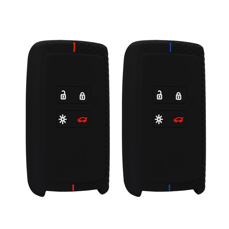 Renault 4-Button Smartkey (Keyless Go only) Silicone Car Key Cover