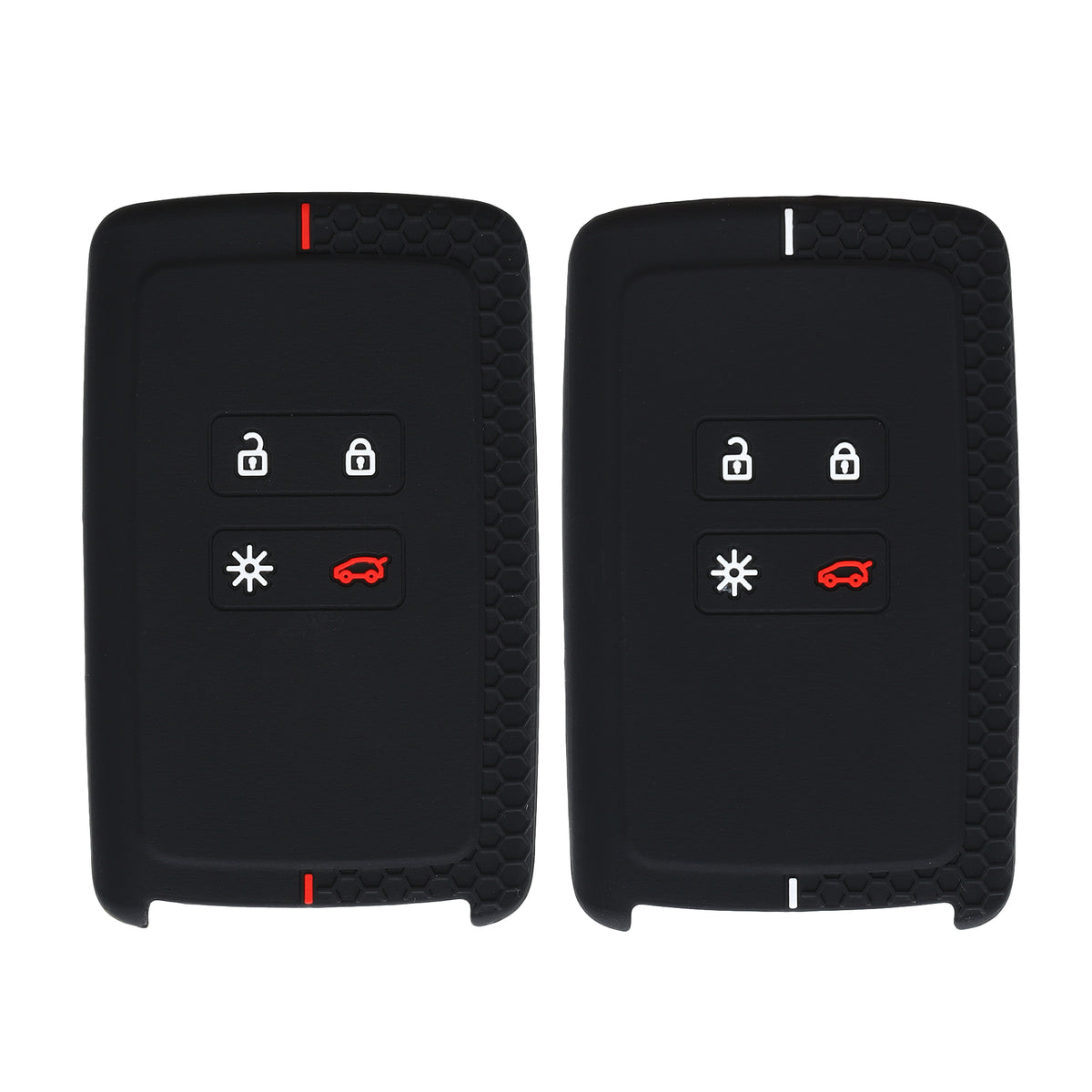 Renault 4-Button Smartkey (Keyless Go only) Silicone Car Key Cover