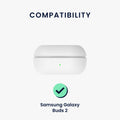 2x Samsung Galaxy Buds 2 Headphone Case with 80 cm Strap