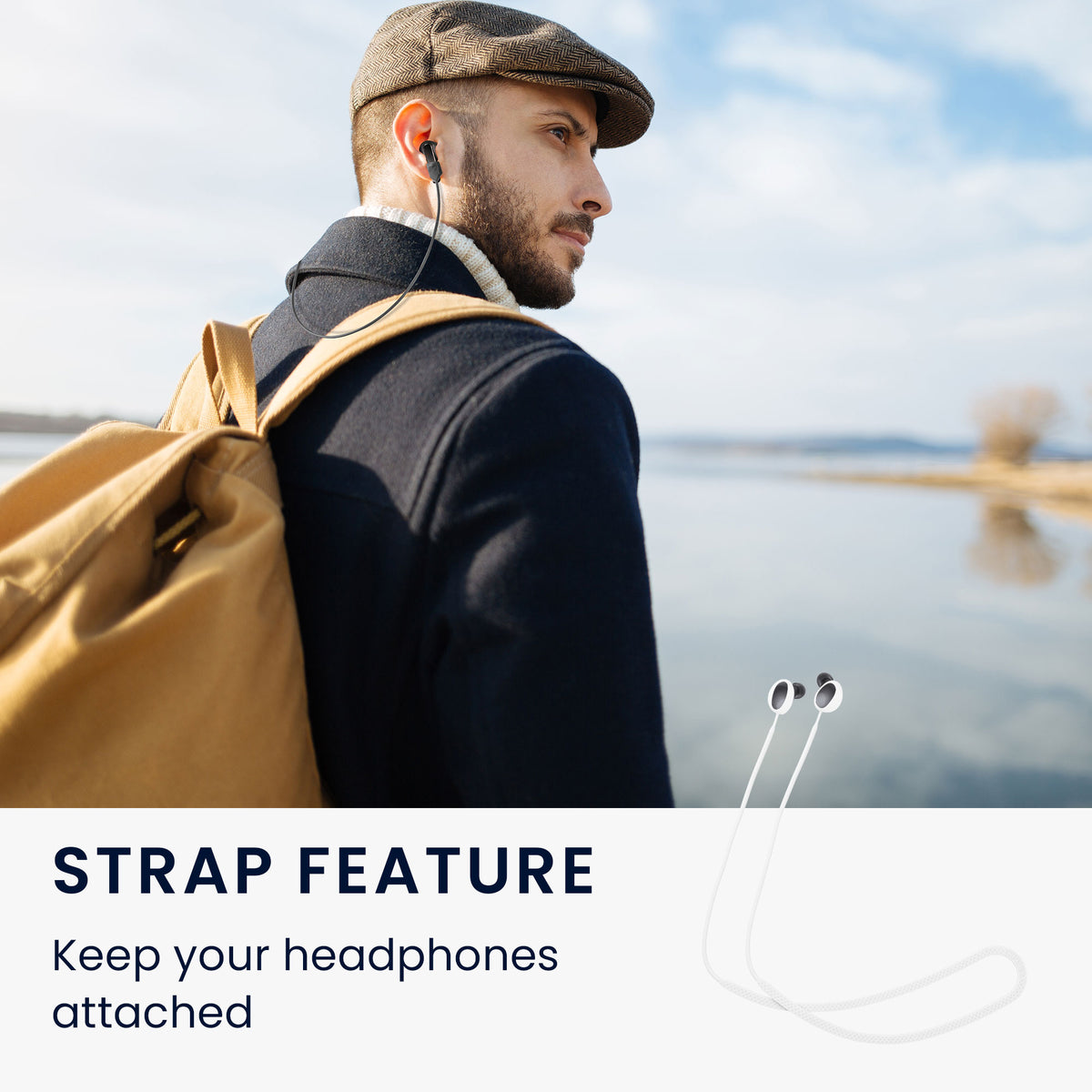 2x Samsung Galaxy Buds 2 Headphone Case with 80 cm Strap