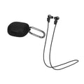 kwmobile 2in1 Set Hülle und Halteband kompatibel mit JBL Live Pro Plus Case - Kopfhörer Band Strap 70 cm - [dsg01]