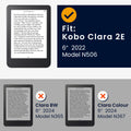 Cork Cover Compatible with Kobo Clara 2E / Tolino Shine 4