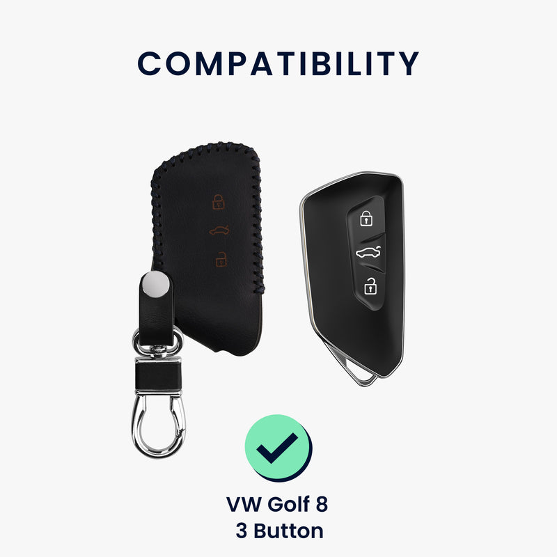 Case for VW Golf 8 3-button car key