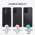 Case compatible with Xiaomi Redmi Note 12 (4G)