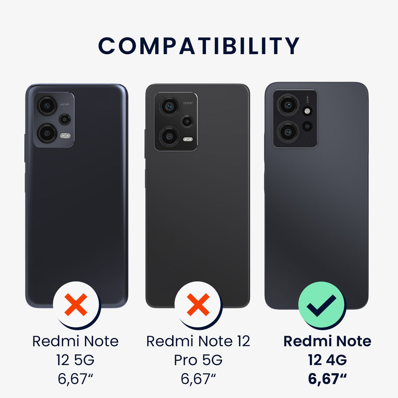 Case compatible with Xiaomi Redmi Note 12 (4G)