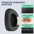 kwmobile Ear Pads for ASUS ROG Delta S Headphones Replacement Parts Over-Ear Headphones
