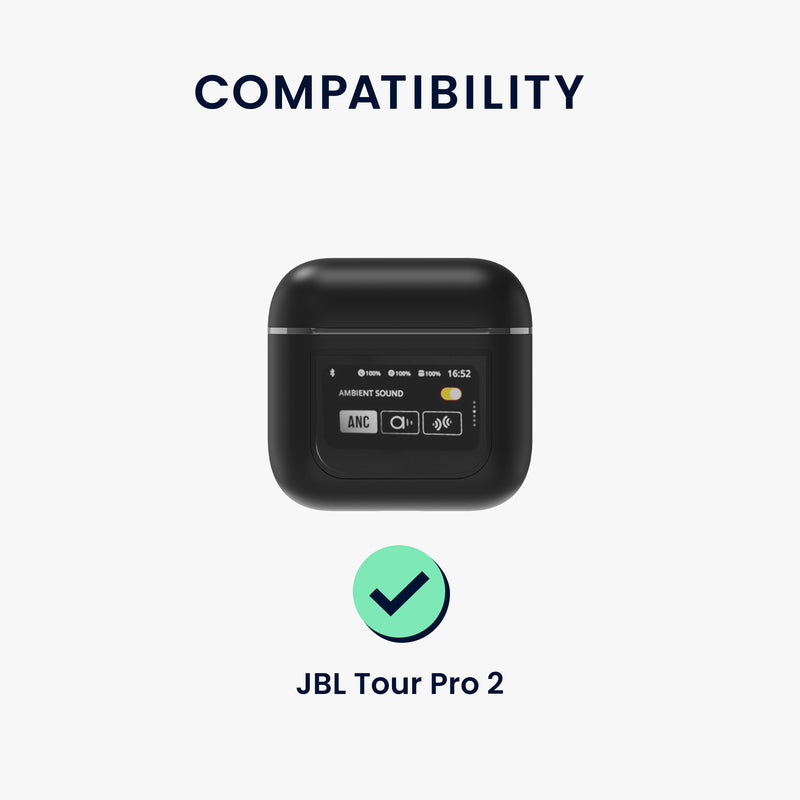 JBL Tour Pro 2 Shockproof Headphone Case with Carabiner