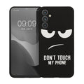 Samsung Galaxy A34 5G Silicone Phone Case Don't Touch My Phone